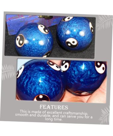 Handmade Health Massage Handball Set | Deep Tissue Yoga Balls | Decorative Marble Manual Gym Ball - Buy Online on GoSupps.com
