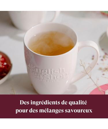 English Tea Shop - Organic teas and infusions set - Moments of love - 3 teas and 1 infusion in a gift box of 32 bags - Gift b - Buy Online on GoSupps.com
