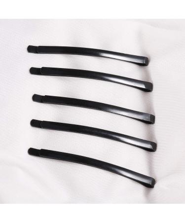 Lurrose 100pcs Black U Shape Stainless Steel Hair Pins for Bun Updo - Ideal for All Hair Types | Durable & Stylish Hair Accessories - Buy Online on GoSupps.com