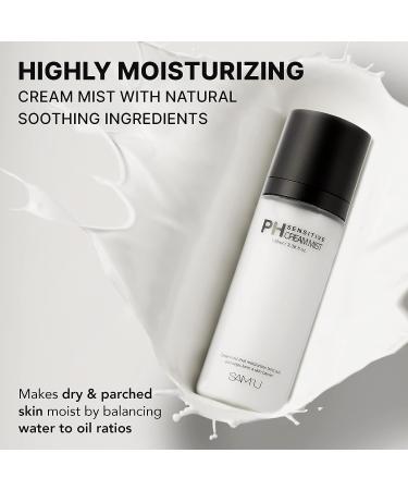 Korean PH Sensitive Cream Mist | Face Moisturizer for Dry Sensitive Skin | Hydrating Spray - 3.38 Fl oz - Buy Online on GoSupps.com