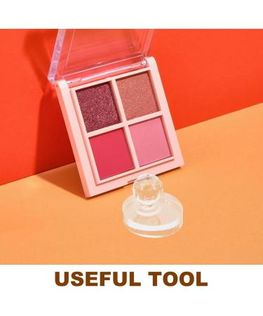 SHOWERORO Precision Eyeshadow Press Tool Round Multifunction Pressing Seal Mold for Easy Efficient Eyeshadow Application Compact Making - Buy Online on GoSupps.com