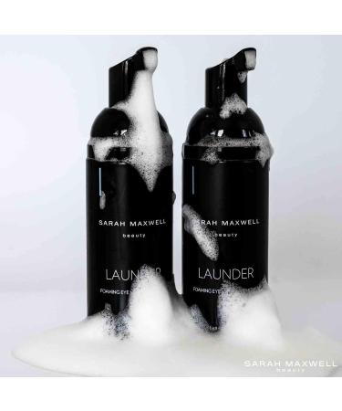 Sarah Maxwell Beauty LAUNDER Lash + Lid Cleanser | Vegan Cruelty-Free Clean Beauty Treatment (1.7 fl oz | 50 mL) - International Shipping Available - Buy Online on GoSupps.com