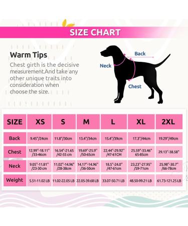 Asenku Adjustable Ripstop Dog Wower - Reflective Dog Chimney for Small Medium & Large Dogs (Pink) - Perfect for Boating Swimming & Surfing - Buy Online on GoSupps.com