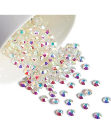 Buy Beadsland 1440 Pieces SS16 Flat Back Rhinestones for Nails | Transparent Nail Crystals - Perfect for DIY Nail Art - Buy Online on GoSupps.com