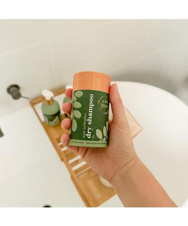 A Bit Hippy Natural Dry Shampoo Best non aerosol powder dry shampoo for brunette for blonde or for dark hair. Benzene free talc free. Suitable for vegans. - Buy Online on GoSupps.com