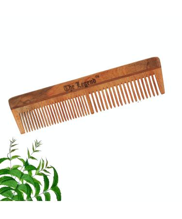 The Legend Organic Pure Neem Wood Comb (Neem Comb)