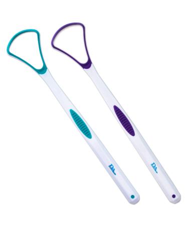 Tongue Scraper Tongue Cleaner Gentle Silicone Head (Set of 2)