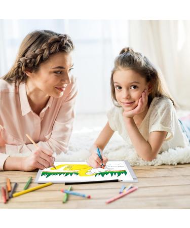 RTjoy A4 LED Light Pad | USB Powered Drawing Board | Adjustable Brightness Tracing Box for Diamond Painting, Vinyl Weeding, Slides Viewing | Silver A4 Light Pad - Buy Online on GoSupps.com