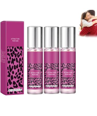 Pheromones Perfumes for Women Fresh Long-Lasting Portable Perfume Pheromone Cologne for Women to Attract Men (3PCS)