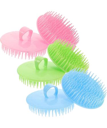 Magiclulu 18-Stk Shampoo & Massage Brush Set | Hand Massager for Hair & Body | Shower Brush for Men & Women - 3 Colors - Buy Online on GoSupps.com