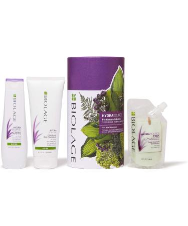 Biolage | HydraSource | Shampoo (250 ml) Conditioner (200 ml) Mask (100 ml) Gift Set - Buy Online on GoSupps.com