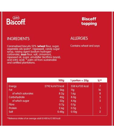 Lotus Biscoff Vegan Sweet Spread Topping - Caramelised Biscuit Flavor - 1L 1kg Pack - Buy Online on GoSupps.com