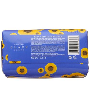 Claus Porto Ilyria Honeysuckle Soap 5.3 oz - Luxurious Floral Scent - Single Pack - Buy Online on GoSupps.com