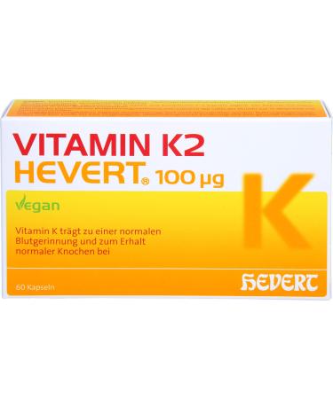 Vitamin K2 Hevert 100 g capsules 60 capsules
