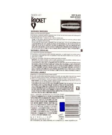 Maybelline Volum Express The Rocket Mascara - Very Black | Washable Formula - Buy Online on GoSupps.com
