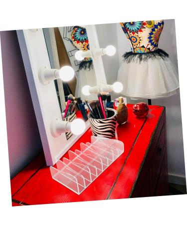 NOLITOY 12 Pcs Eye Shadow Storage Box Plastic Sunglasses Makeup Holder Household Cosmetics Display Rack Tray - Buy Online on GoSupps.com