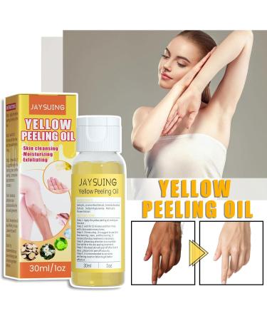 Yellow Peeling Oil Strong Peeling Oil Extra Peeling Oil Suitable for Dark Skin Body Face Dark Spots Brightening Complexion - Buy Online on GoSupps.com