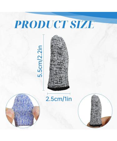 EORTA 40 Pieces Cut Resistant Finger Cots - Reusable Breathable Thumb Protectors for Kitchen Work Sculpture & Stained Glass Projects Ideal Nail Biting Finger Gloves - Buy Online on GoSupps.com