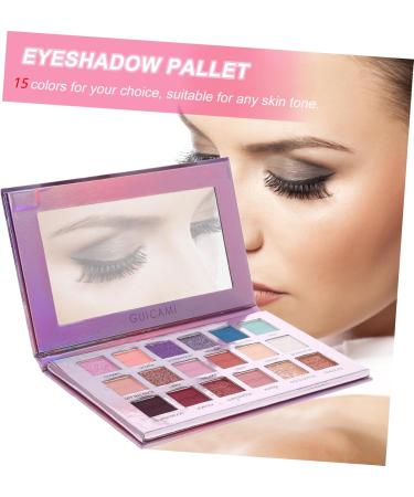 Beatifufu 1pc 15 15 Colors Eye Shadow Plate Cosmetic Eye Shadows Shadow Powder Eyeshadow Waterproof Eye Shadow - Buy Online on GoSupps.com