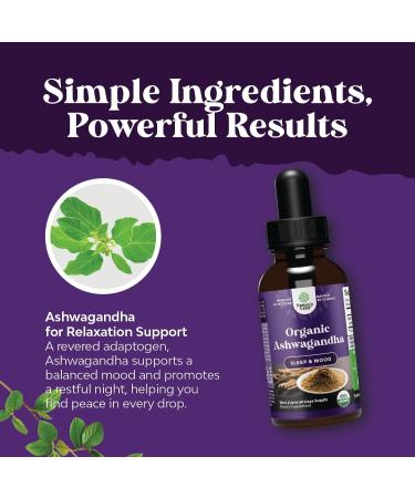 Bundle of High Absorption Magnesium Glycinate Capsules for Calming Sleep Plus Muscle Bone & Nerve Support and Vegan Liquid Ashwagandha Root Extract for Energy Stress and Mood Support - Buy Online on GoSupps.com