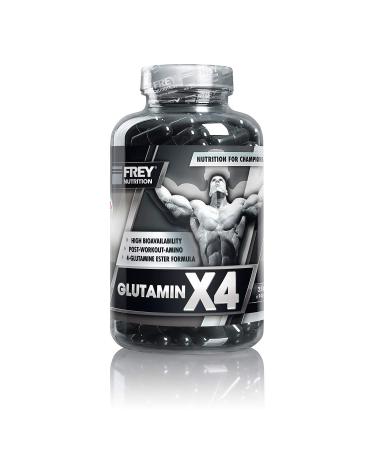 Frey Nutrition Glutamine X4 250 capsules 1 pack (1 x 235 g) - Buy Online on GoSupps.com