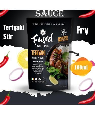 Fused Pouch Sauce Pick N Mix - Choose From 3+ Flavours | Black Bean Katsu Curry Sweet Chilli Teriyaki | Sauce Gift Set for Sauce Lovers - Pack of 2 - Buy Online on GoSupps.com