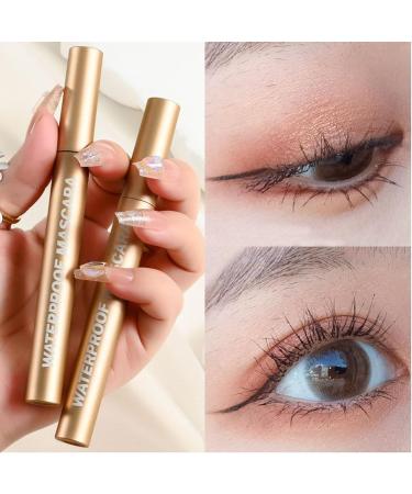  Huxibai Stretchable Water-Resistant Mascara - Volumizing Mascara | 16g Fibers for Naturally Curly Lashes for Women and Girls Daily Use for Parties Weddings and Events - Buy Online on GoSupps.com