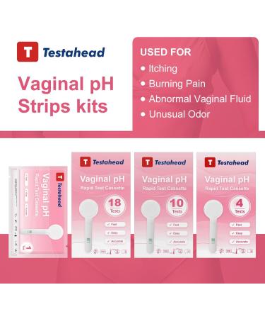 Vaginal pH Test Strips Kit - Feminine Health Bacterial & Trichomonas Vaginitis 10-Packs Ships Internationally - Buy Online on GoSupps.com