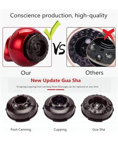 9-Speed Electric Scraping Instrument with LCD Display - Handheld Gua Sha Massager for Muscle Pain Relief | International Shipping Available - Buy Online on GoSupps.com