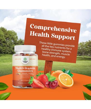 Adult Multivitamin & Melatonin 5mg Bundle - Energy & Immunity Support - Gelatin Free & Halal - Sleep Aid Gummies - Buy Online on GoSupps.com