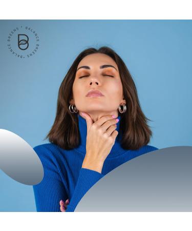 Thyroid Support Supplement with Iodine L-Tyrosine Vitamin B12 & Selenium 30 Veg Capsules - Energy Metabolism & Focus Support - Buy Online on GoSupps.com