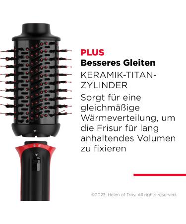 Revlon Professional One-Step Volumiser Plus - RVDR5298e Schwarz Vol Plus | Removable Head Ceramic Plate Ionic Technology for Effortless Styling - Buy Online on GoSupps.com