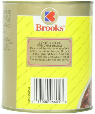 Brooks Chili Mix 30.5 oz (Pack of 6) - Authentic Flavor for Delicious Homemade Chili - Buy Online on GoSupps.com