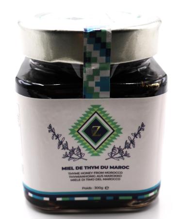 Real Premium Raw Moroccan Thyme Honey -300g 100% Pure - Collected In Morocco - Of The Finest Quality, A Wide Variety Of Delicious Flavors.