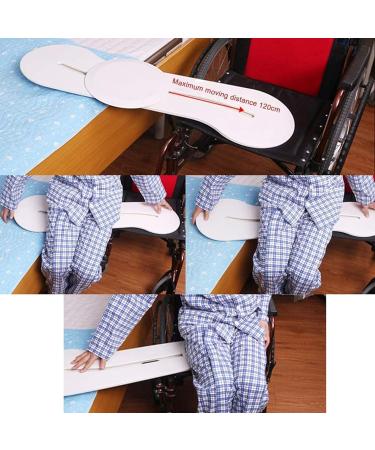 Transfer Mobility Board Seat Transfer Aid for Elderly Disabled and Handicapped Wheelchair Users White - Buy Online on GoSupps.com