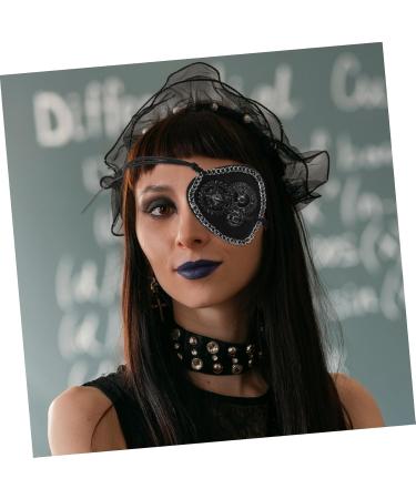 Opening the KOMBIUDA Store KOMBIUDA Novelty Eye Mask Eye Mask Decoration Single Eye Cosplay Eye Cosplay Eye Cover Pirate Theme Eye Patch Eye Mask For Party Leather Eye Patch Black PU - Buy Online on GoSupps.com