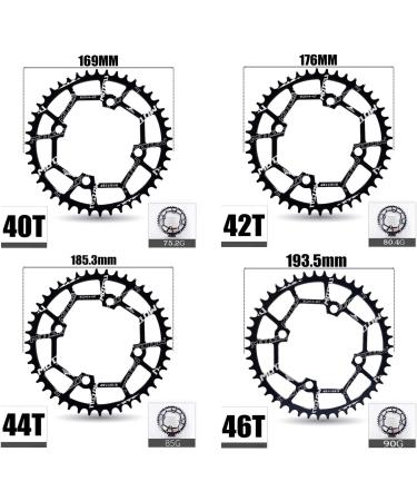 YBEKI 30T 104BCD Black Round Narrow Wide Chainring for Mountain Bike Road Bike - 8-11 Speed - Buy Online on GoSupps.com