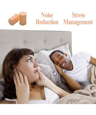 Relaxso Snore Block Earplugs - 14 Pairs of Breathable Foam for Sound Sleep & Snoring Relief - International Shipping Available - Buy Online on GoSupps.com