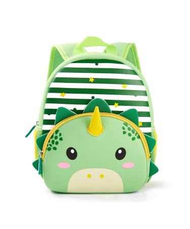 Toddler Backpack, Waterproof Preschool Backpack, 3D Cute Cartoon Neoprene Animal Schoolbag for Kids, Lunch Box Carry Bag for 1-6 Years Boys Girls,Dinosaur