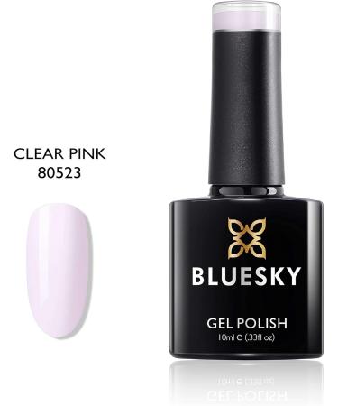 Bluesky Gel Nail Polishes French Manicure Set Studio White 80526 and Clear Pink 80523 Long Lasting Chip Resistant 2 x 10 ml (Requires Curing Under UV LED Lamp) French Manicure 20 ml (Pack of 1) - Buy Online on GoSupps.com