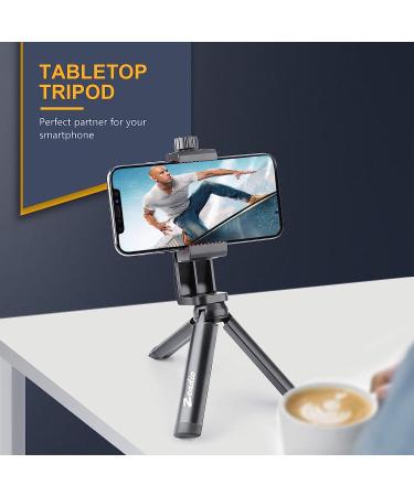 Zeadio Metal Mini Tripod - Desktop Tabletop Stand for Smooth 4, Osmo Mobile, Vimble 2, Gimbal Grip Stabilizer - Compact and Versatile - Buy Online on GoSupps.com