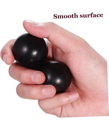 TOVINANNA 8 STK Wooden Massage Balls Handcrafted Baoding Stress Relief Balls Chinese Style Hand Massager for Relaxation - Buy Online on GoSupps.com