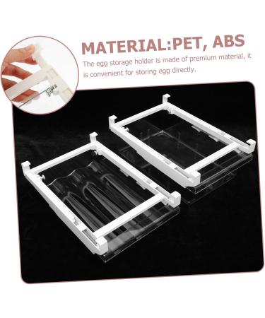 Angoily 1 Set Multi-function Egg Tray Refrigerator Eggs Kitchen Egg Container Stable Egg Tray Multifunction - Buy Online on GoSupps.com