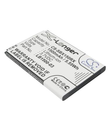 3.7V 1500mAh Battery Replacement for Walk Box Mobile WLAN Pulse E582