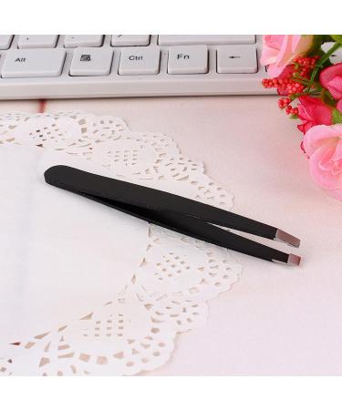 Eyebrow Tweezers 1 Pc Eyebrow Tweezer Hair Beauty Slanted Puller Stainless Steel Clips Makeup Tool Eyebrow Hair Tweezers for All People - Buy Online on GoSupps.com