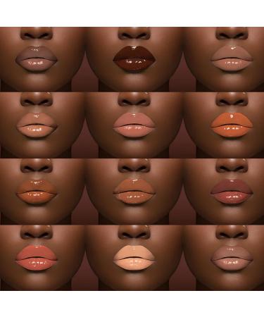 Juvia's Place Coffee Shop Lip Gloss - Chocolate Drip | Hydrating Long-Lasting Shine & Plumping Gloss for a Glossy Pout - Buy Online on GoSupps.com