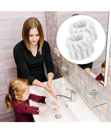 Sibba Women's Face Washing Bracelets - Suckable Wrist Towels & Waterproof Tape for Girls - Prevent Water Runoff - Buy Online on GoSupps.com