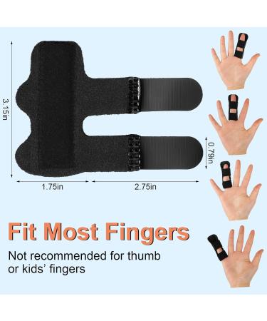Altcompluser Adjustable Finger Rails - 4-Piece Finger Support Stabilizer for Arthritis Tendonitis & Swollen Fingers - Buy Online on GoSupps.com