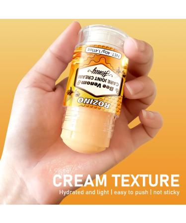 Bee Venom Joint Cream for Knees & Joint Support Fast Absorbing Non-Sticky Formula with Vitamin C Aloe Vera for Soothing Comfort (1.411OZ) 1.411 Ounce - Buy Online on GoSupps.com