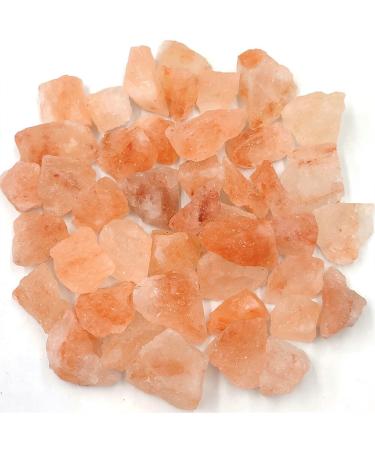 1pc Natural Sunstone Raw Stone Rough Quartz Crystal Specimen Home Decoration Ornaments 2-4cm Raw Stones and Minerals (Color : Citrine Size : 1pc 20-40mm) (Color : Orange Salt Size : 1pc 20-40mm) 1pc 20-40mm Orange Salt